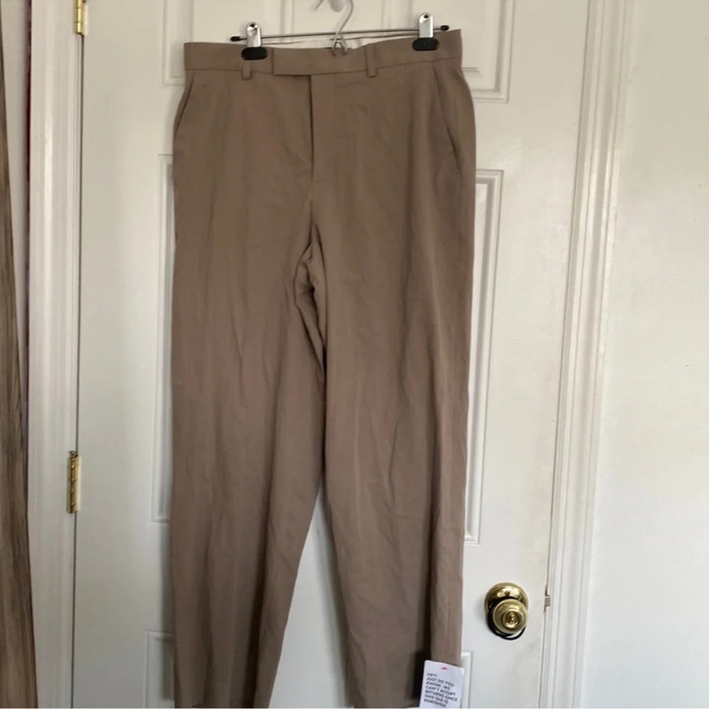 ASOS Men's Tan Straight-Leg Chinos